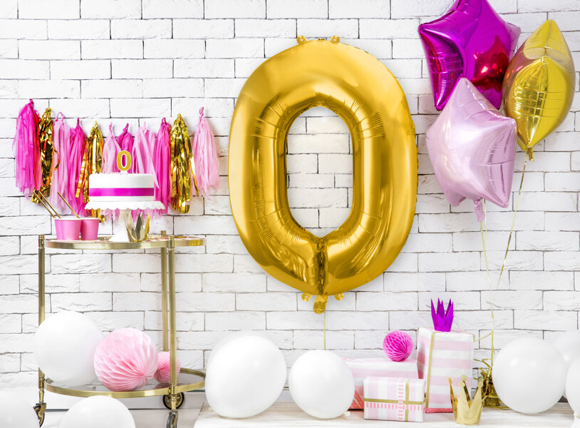 Foliniai balionai skaičiai