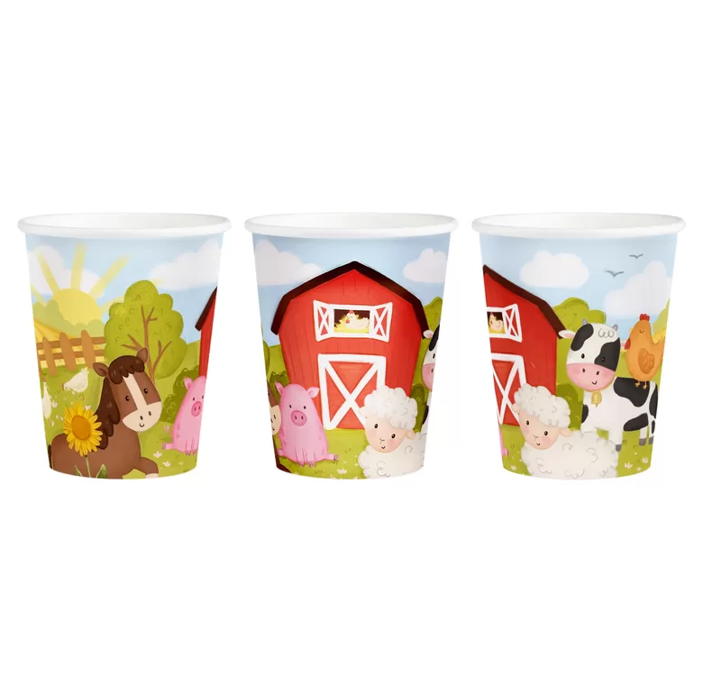 Popieriniai puodeliai FERMA 220 ml. 6 vnt.