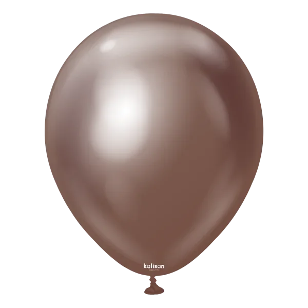 Kalisan Mirros Chocolate atspalvio balionai, 30 cm