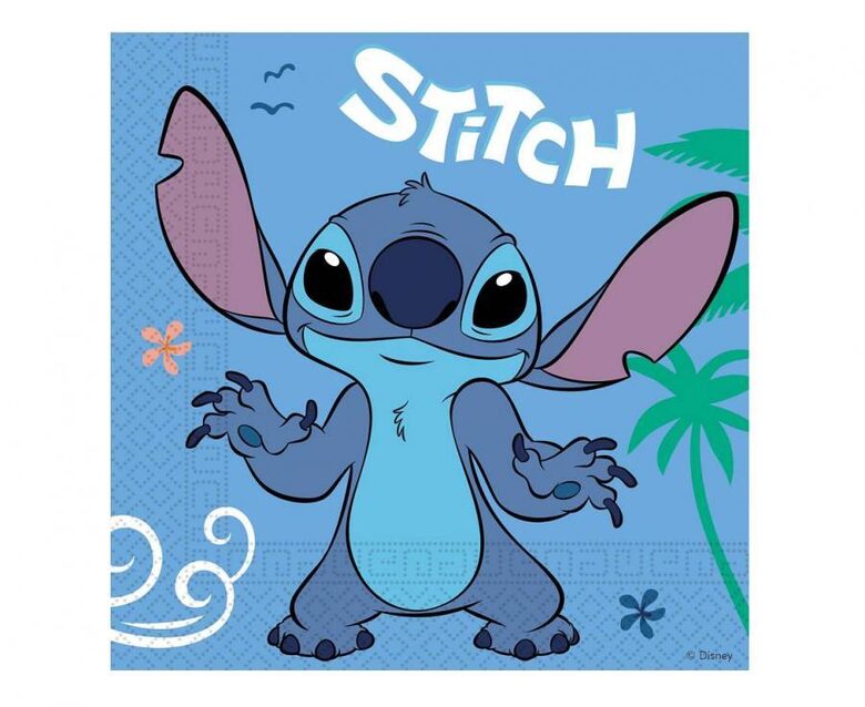 Stitch servetėlės (20 vnt)