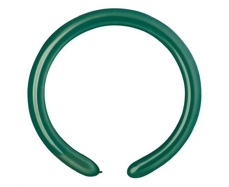 Modeliavimo balionai Gemar smaragdinės žalios spalvos 260, 100 vnt.