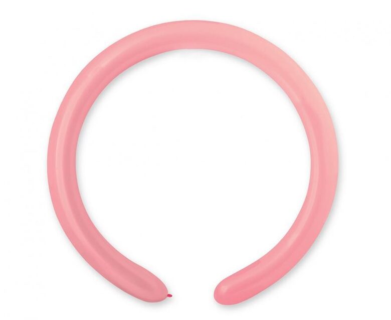 Modeliavimo balionai Gemar šviesiai rožiniai 260, 100 vnt.