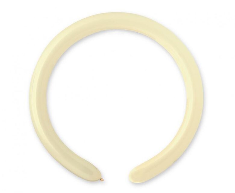 Modeliavimo balionai Gemar dramblio kaulo (macaron) 260, 100 vnt.