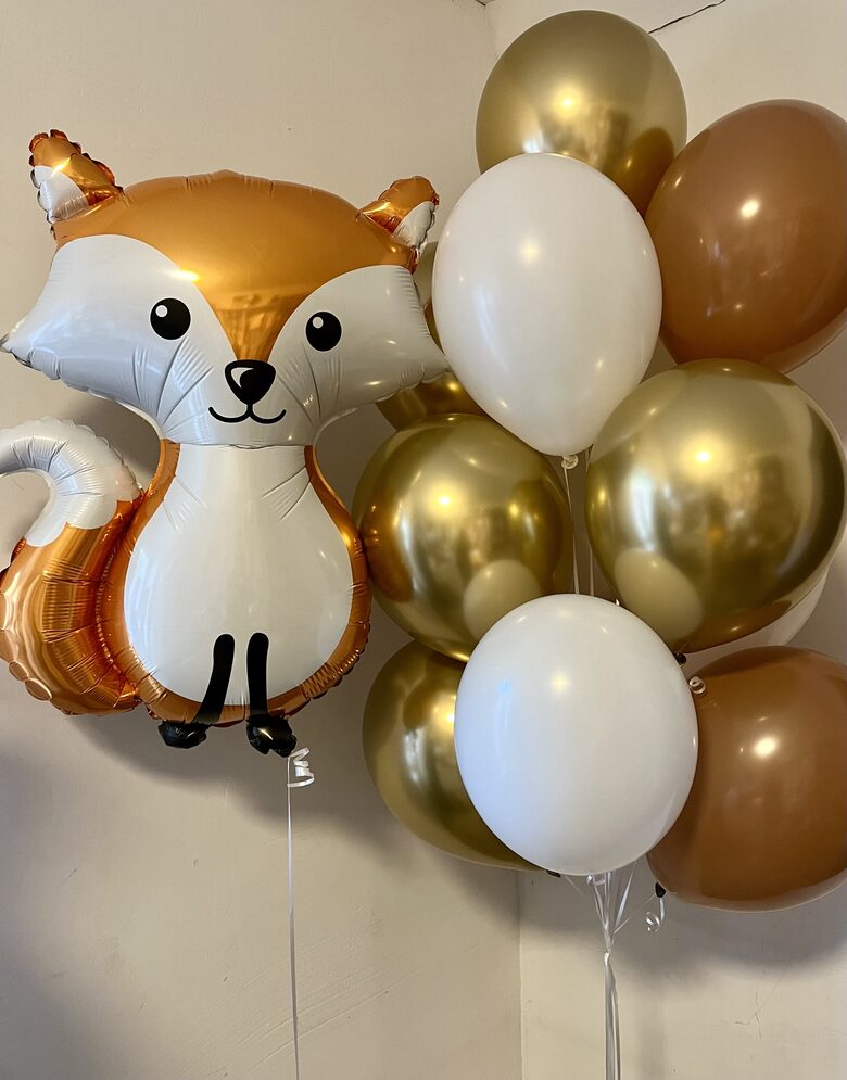 Balionų kompozicija "Lapė"