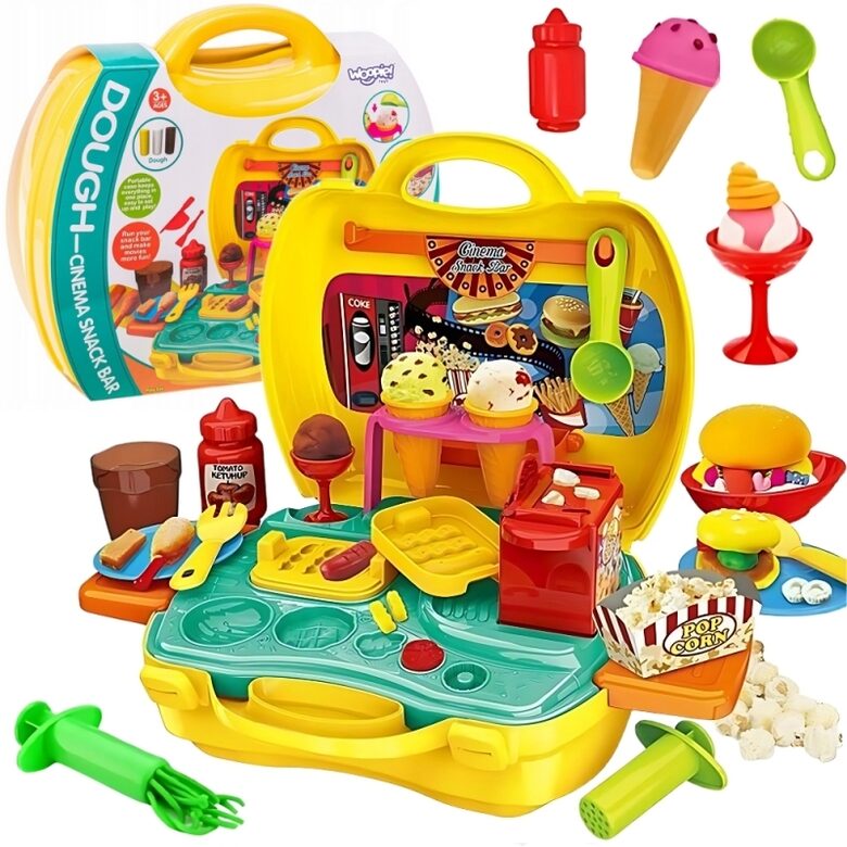 WOOPIE Rinkinys Užkandžių Gamybai su Modelino Masėmis