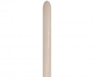Modeliavimo balionai Sempertex Fashion White Sand, 50 vnt