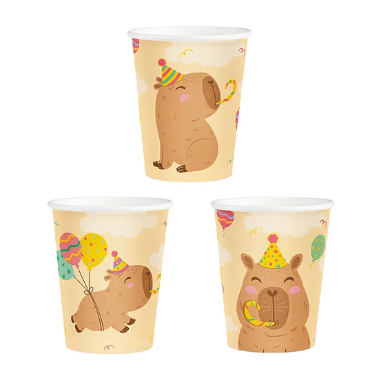 Kapybarų puodeliai, 270 ml, 6 vnt.