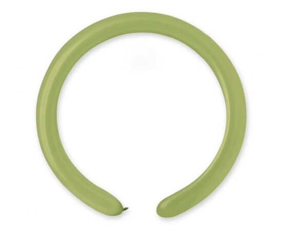 Modeliavimo Green Olive balionai Gemar (260) - 100 vnt.