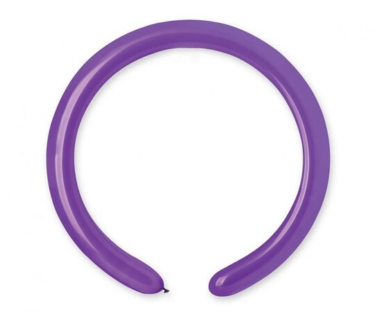 Modeliavimo balionai Gemar violetiniai 260, 100 vnt