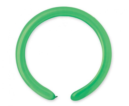 Modeliavimo balionai Gemar žali 260, 100 vnt.