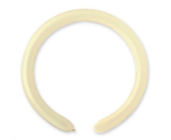 Modeliavimo balionai Gemar dramblio kaulo (macaron) 260, 100 vnt.