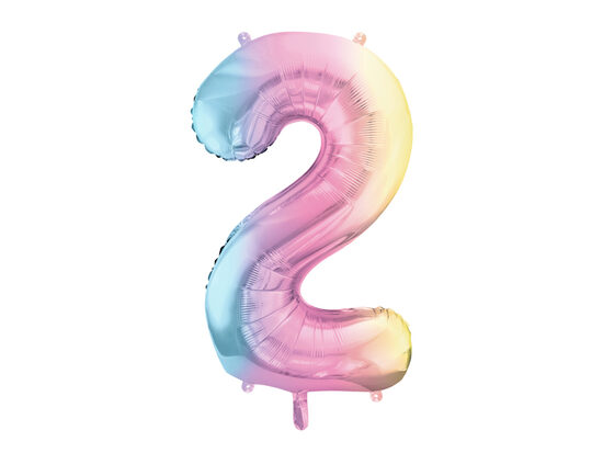 Folinis balionas "2" - 86 cm 