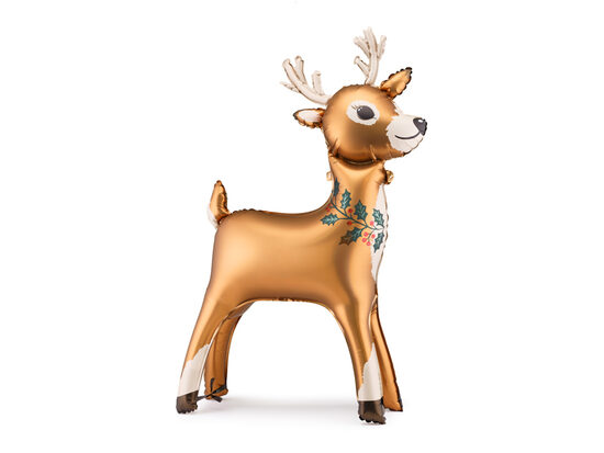 Stovintis folinis balionas „Reniferis“ – 65 × 105 cm