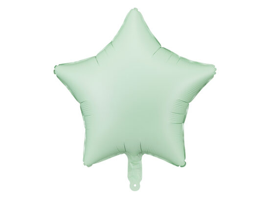 Matinis folinis balionas „Žvaigždė“, 48 cm, žalias