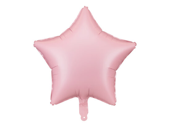 Matinis folinis balionas „Žvaigždė“, 48 cm, rožinis