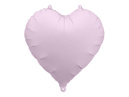 Matinis folinis balionas „Širdelė“ 45 cm – Violetinis