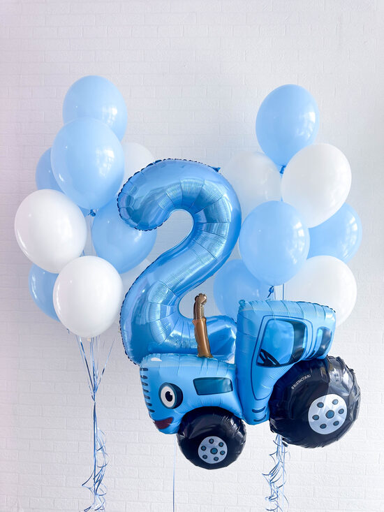 Balionų kompozicija "Sinij Traktor"