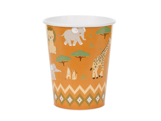 Popieriniai puodeliai „Safari“