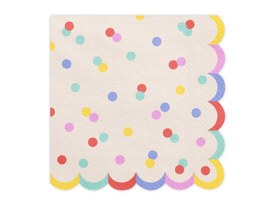 Servetėlės „Confetti“ 33x33 cm 20 vnt.