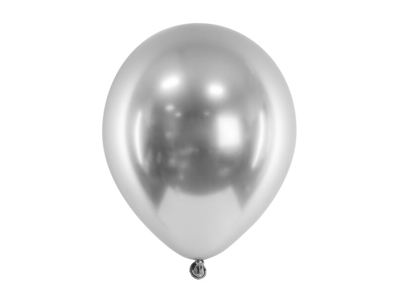 Silver atspalvio balionas (46 cm) - 5 vnt