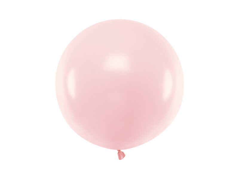 Pale Pink atspalvio balionai (60 cm)