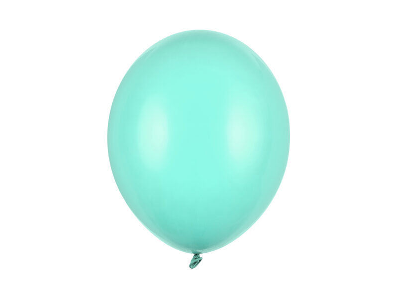 Light mint atspalvio balionai (30 cm)