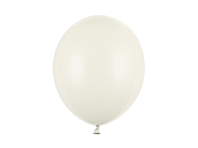Light cream atspalvio balionai (12 cm) - 100 vnt