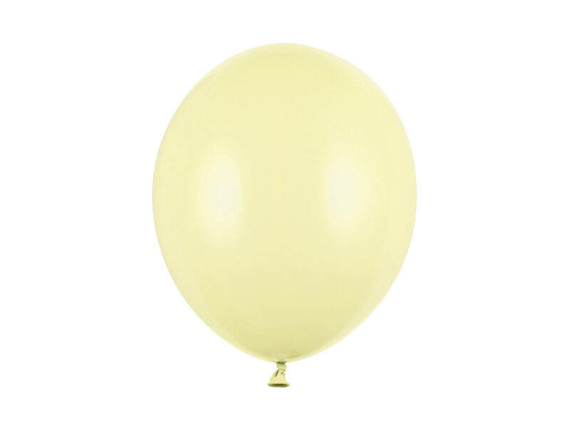 Light yellow atspalvio balionai (30 cm) - 100 vnt. 