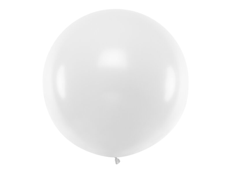 Pure White atspalvio balionai (60 m)